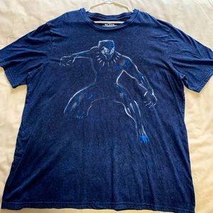 Men’s 2XL Black Panther shirt. /Blue/ In good condition, worn several times